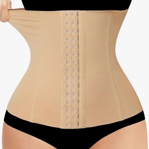 NWOT beige Loday waist trainer / corset L